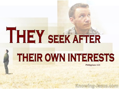 Philippians 2:21